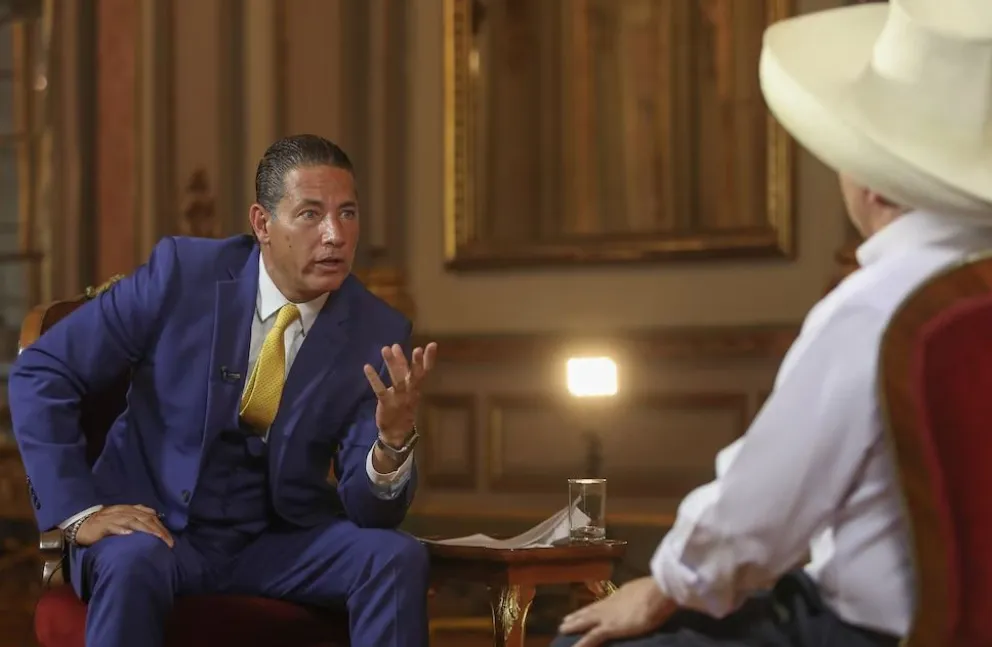 Fernando del Rincón, periodista, presentador y productor mexicano, famoso por su trabajo en la cadena estadounidense. Foto: CNN