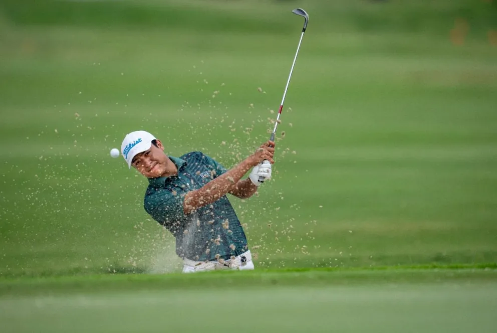 Terceros golpea la pelota en el Lima Golf Club. Foto: LAAC.