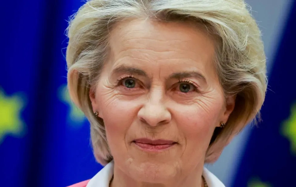 Ursula von der Leyen, presidenta de la Comisión Europea. Foto: EFE