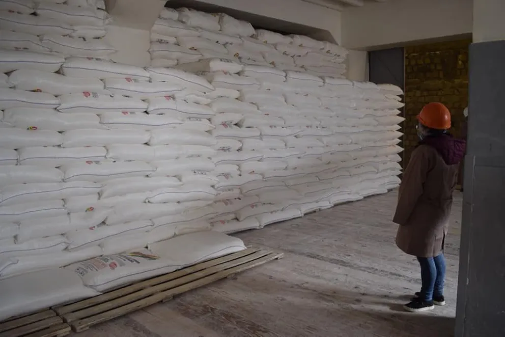 La harina de Emapa, en una imagen de archivo. Foto: Emapa