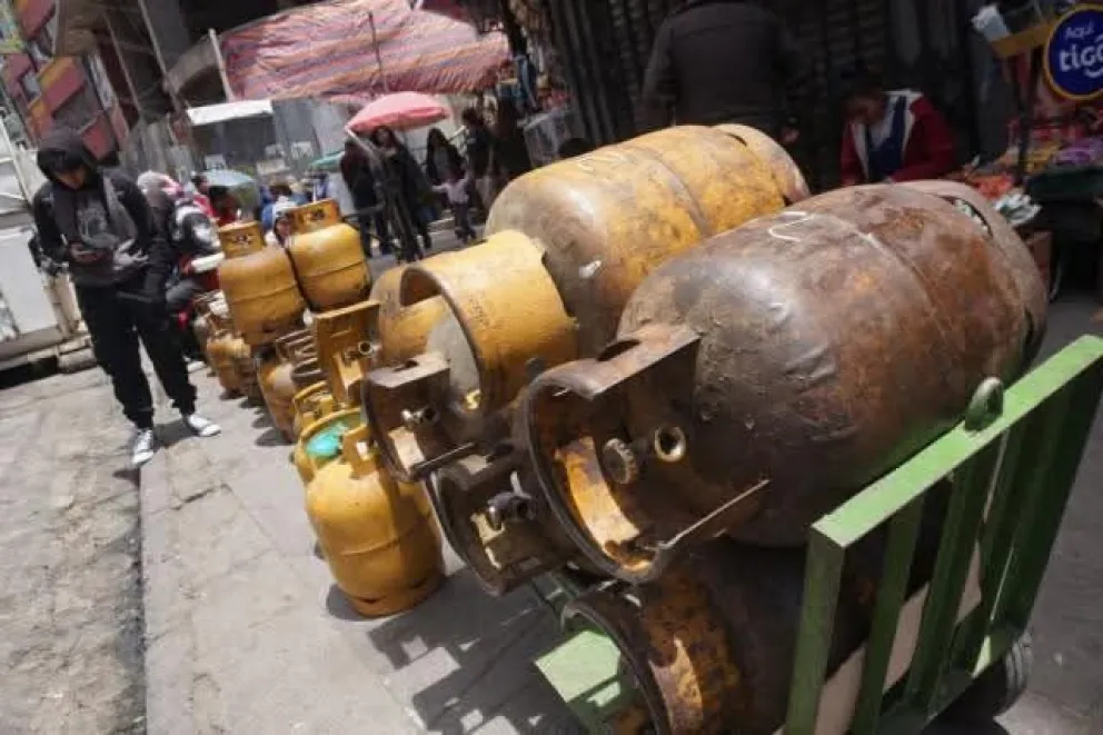 El GLP es uno de los insumos esenciales de la canasta familiar y en las cocinas bolivianas. Foto: RRSS
