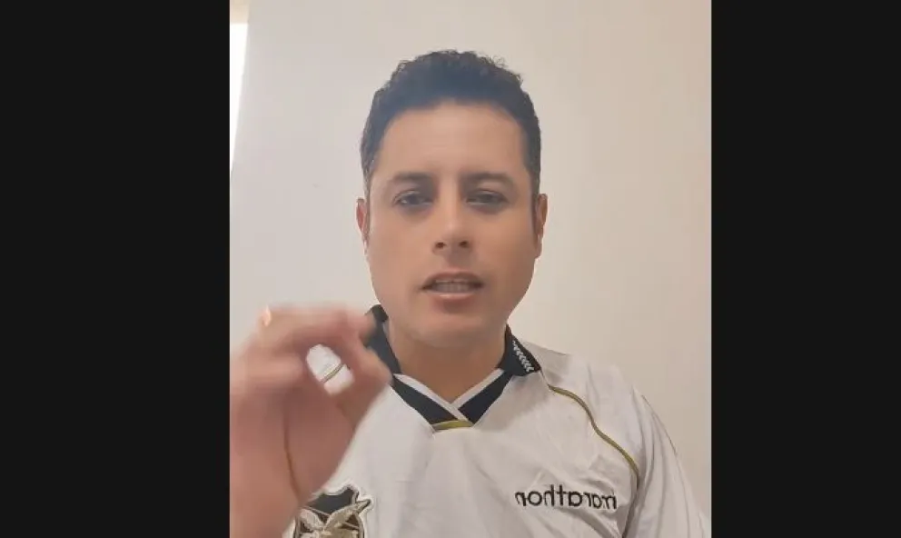 El vicepresidente Edmand Lara en una captura de video.
