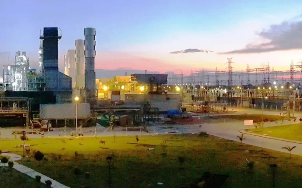 Imagen referencial de una planta eléctrica. Foto: ENDE