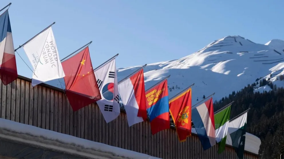 Foto referencial del Foro Económico Mundial de Davos