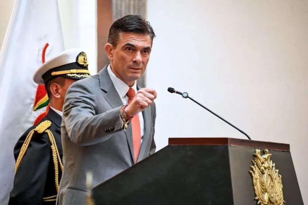 El presidente Rodrigo Paz. Foto archivo