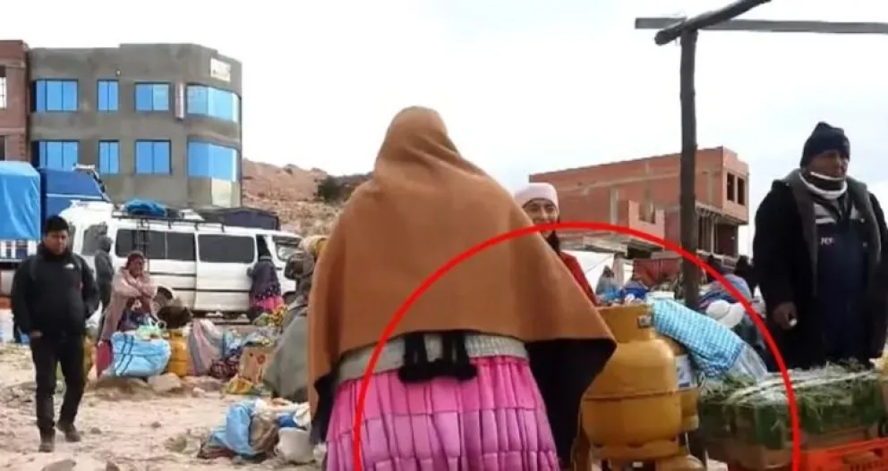 Contrabando de GLP llega a la frontera de Perú. Foto: Unitel