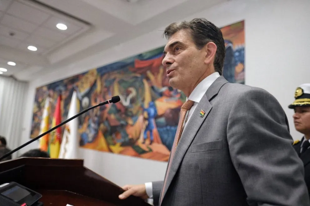 El presidente Rodrigo Paz en una anterior actividad. Foto: RRSS del mandatario 