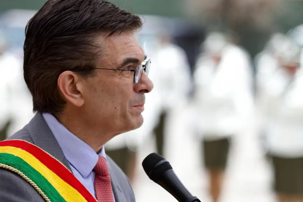 El presidente Rodrigo Paz en una anterior actividad. Foto: RRSS del mandatario 