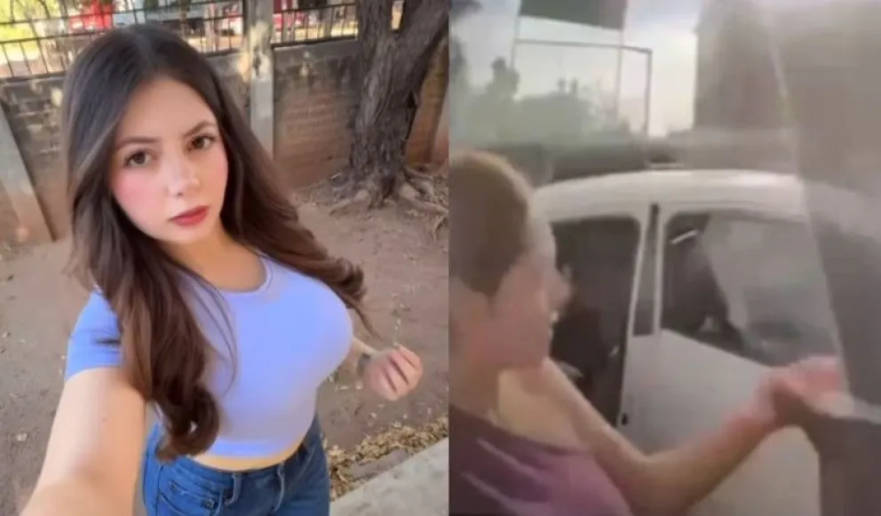 La influencer La Nicholette fue secuestrada la tarde del martes. (Captura de pantalla). Foto: Infobae