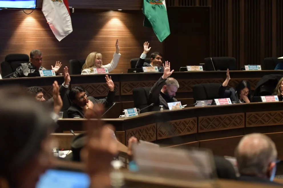 La Cámara de Senadores en una sesión del miércoles. Foto: Cámara de Senadores.
