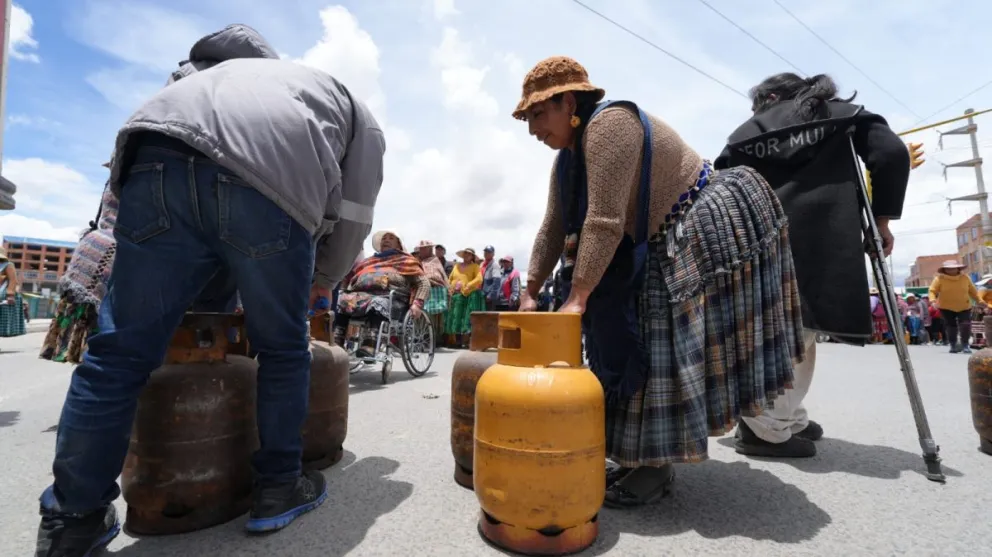 La población podrá abastecerse de GLP, durante el feriado. Foto YPFB