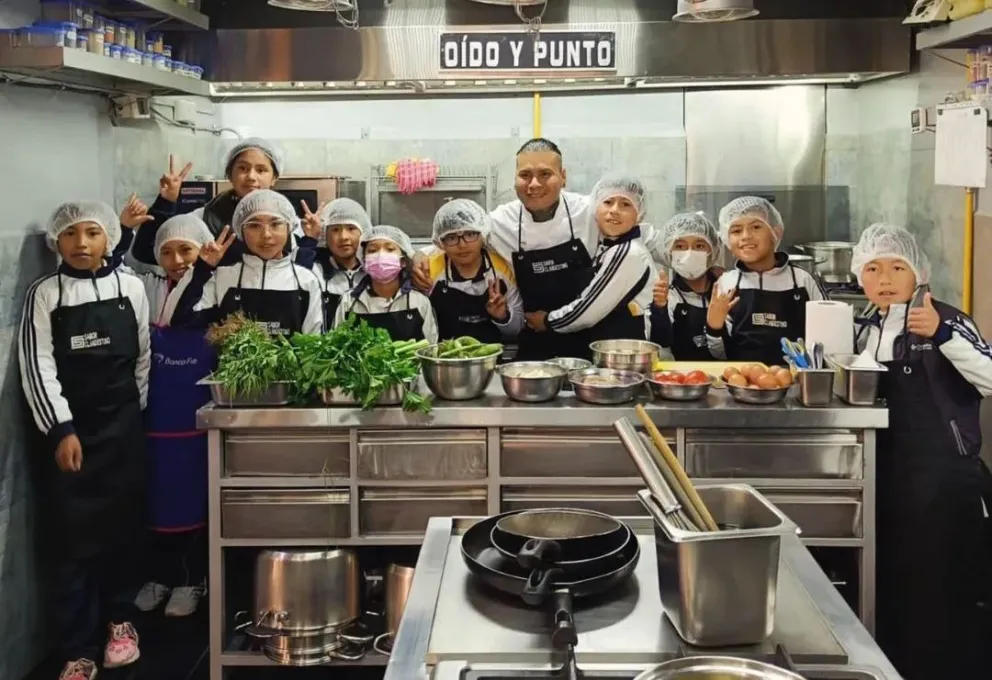 El equipo de Sabor Clandestino. Fuente: Ministerio de Turismo