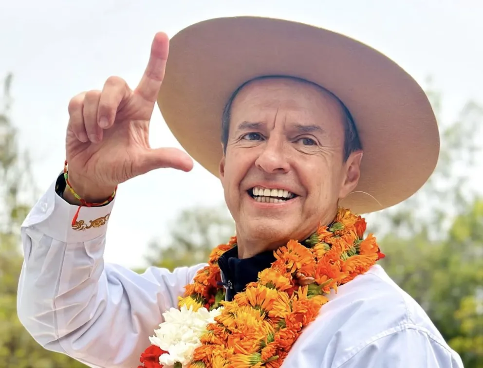 Jorge Tuto Quiroga, durante la campaña de 2025. Foto: RRSS del exmandatario 