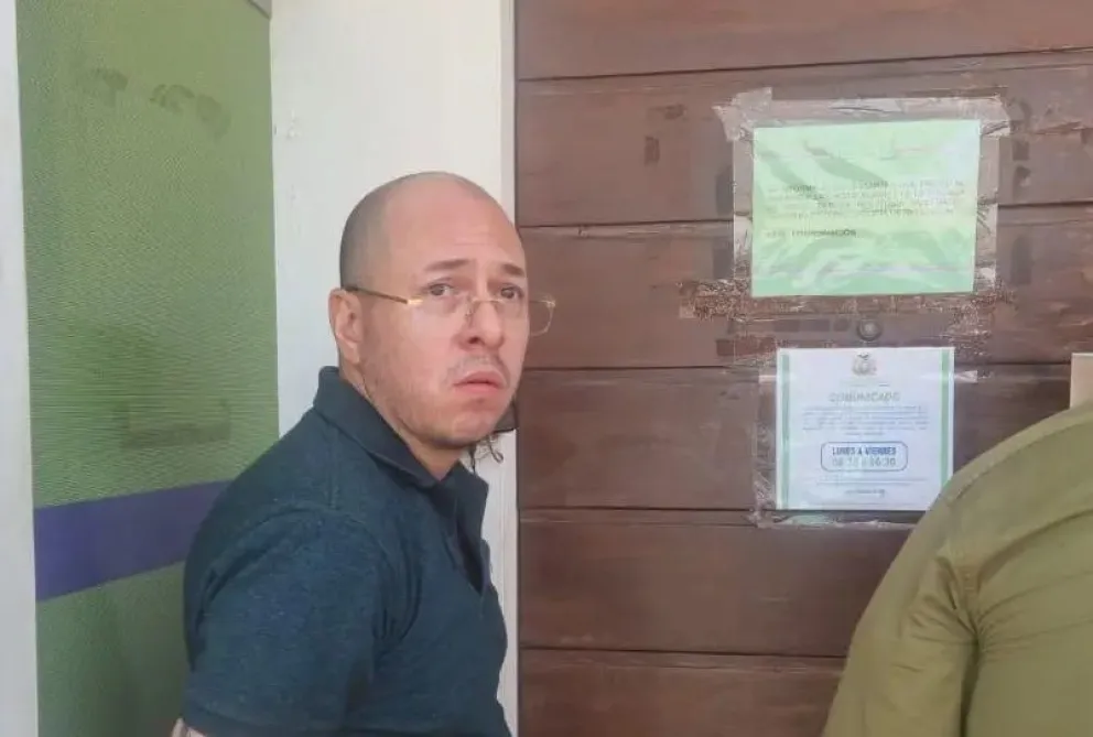 El juez Hebert Zeballos. Foto: Unitel 