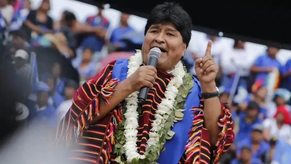 Evo Morales, expresidente de Bolivia. Foto: APG