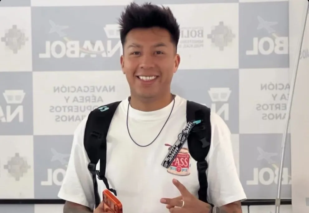 Moscoso previo a su viaje a Estados Unidos. Foto: Conrrado Moscoso.