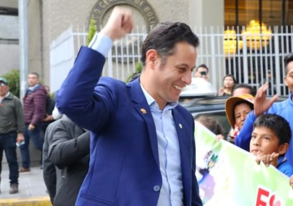 El vicepresidente Edmand Lara. Foto archivo: Vicepresidencia