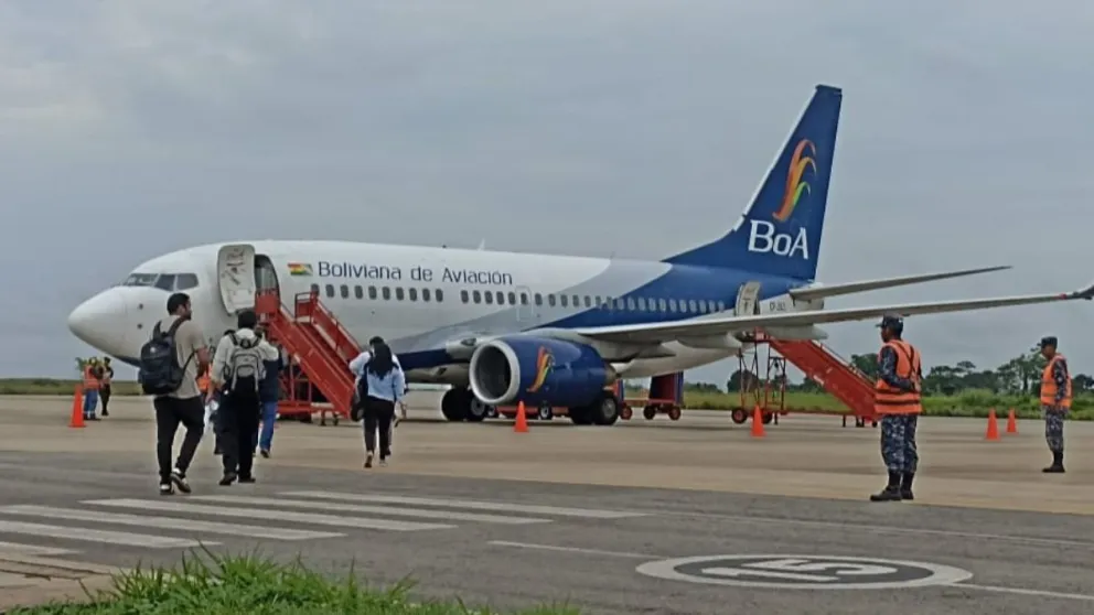 El lunes, la ATT lanzó las nuevas tarifas en el transporte aéreo. Foto: Boa