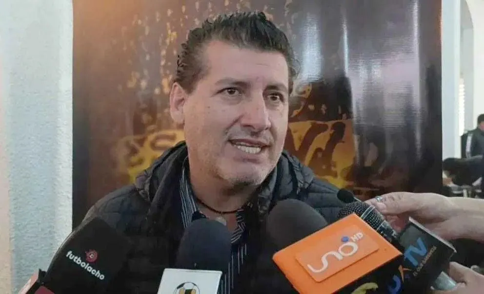 Adrián Monje, dirigente del club The Strongest. Foto: archivo