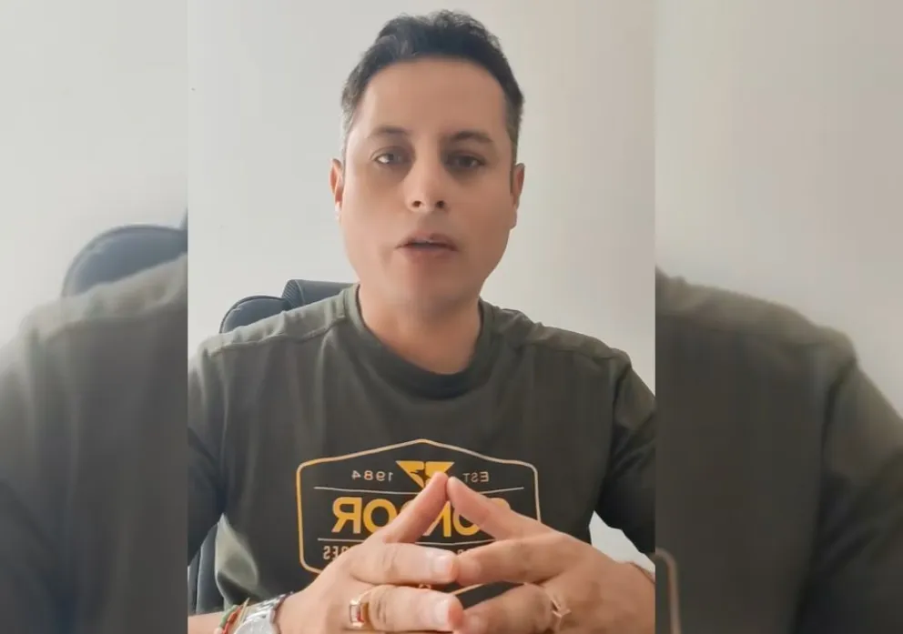 El vicepresidente Edmand Lara. Foto: Captura de imagen