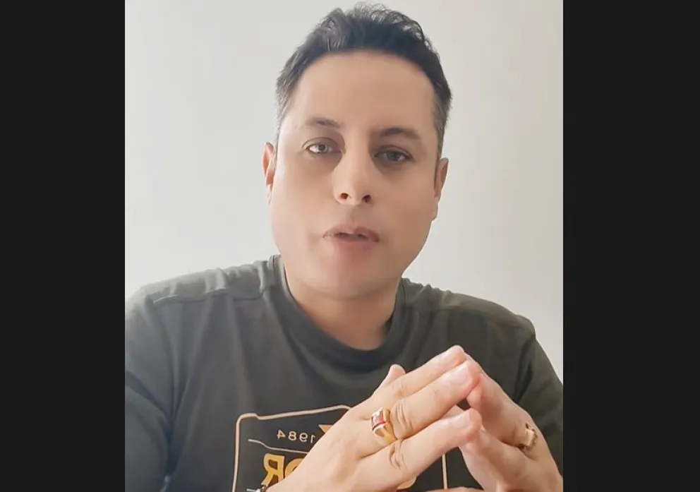 Captura de uno de los videos que este miércoles publicó el vicepresidente Edmand Lara.