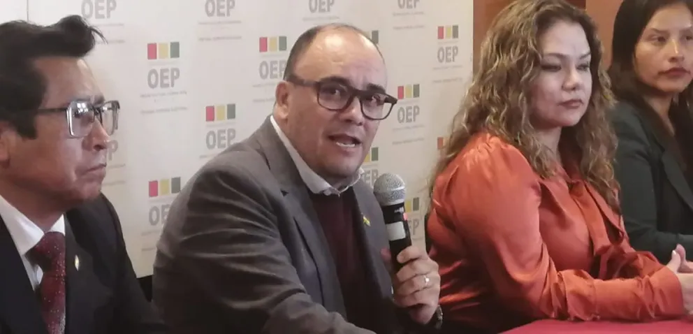 El presidente del TSE, Gustavo Ávila. Foto: Edmundo Morales