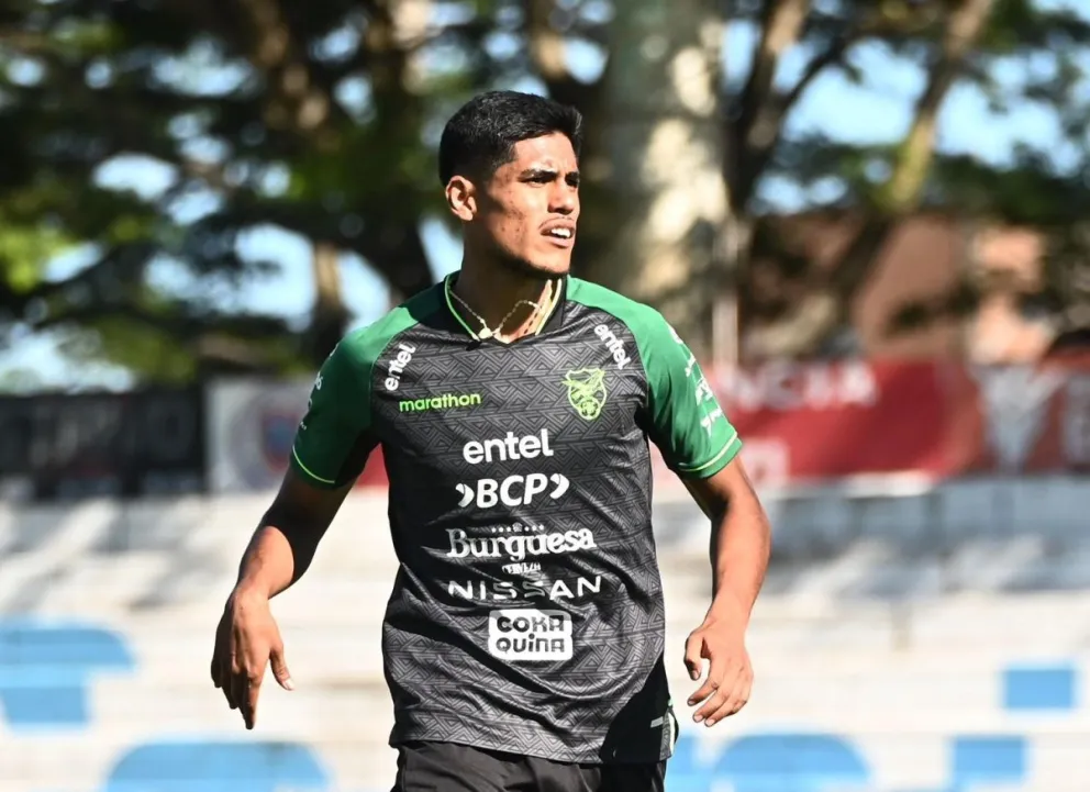 Fernando Nava en una práctica de la Verde, este año jugará en el CAR. Foto: FBF