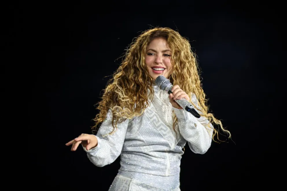 La cantante colombiana Shakira. Foto: EFE