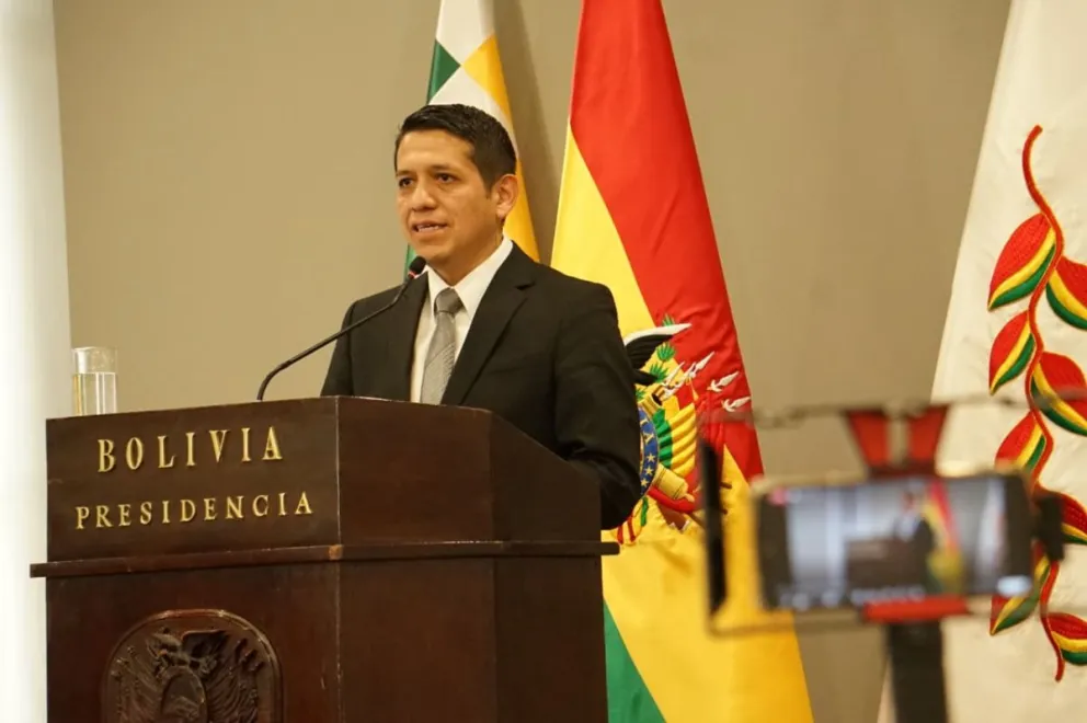 El viceministro de Transparencia, Yamil García. Foto: APG