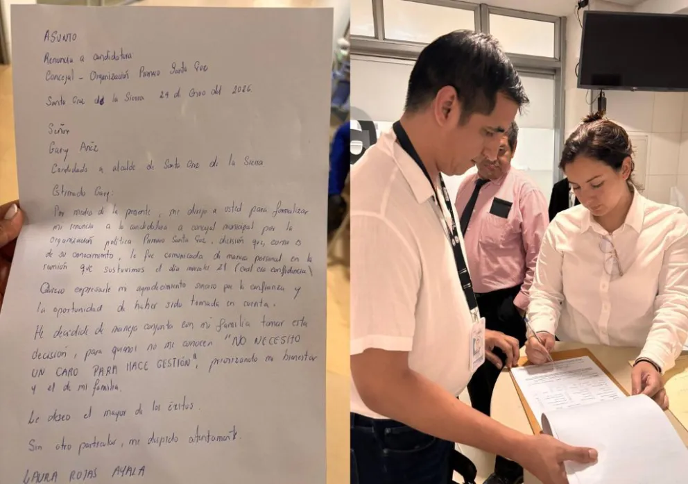 La misiva y la imagen que se compartió en las redes sociales de Rojas. 