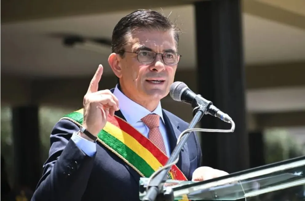 El presidente Rodrigo Paz. Foto: Facebook de Paz 