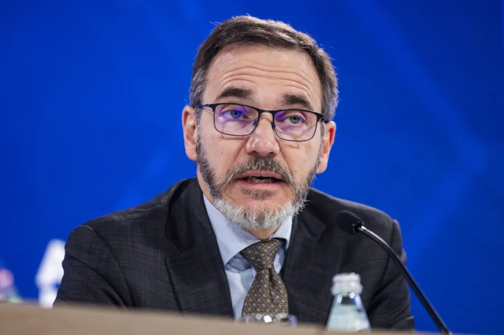 El economista jefe del FMI, Pierre-Olivier Gourinchas, en una foto de archivo. Foto: EFE