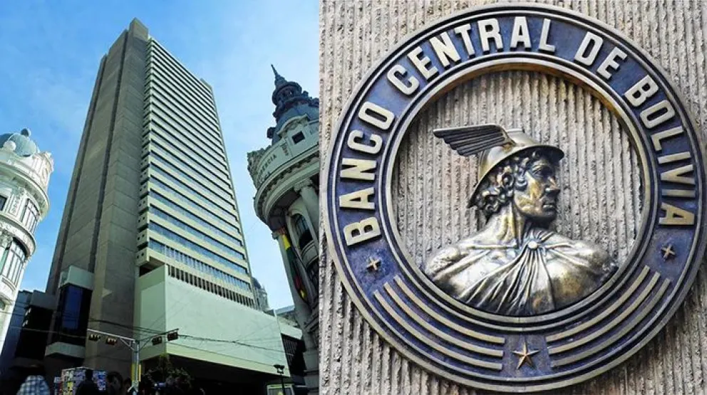 Foto del edificio del BCB