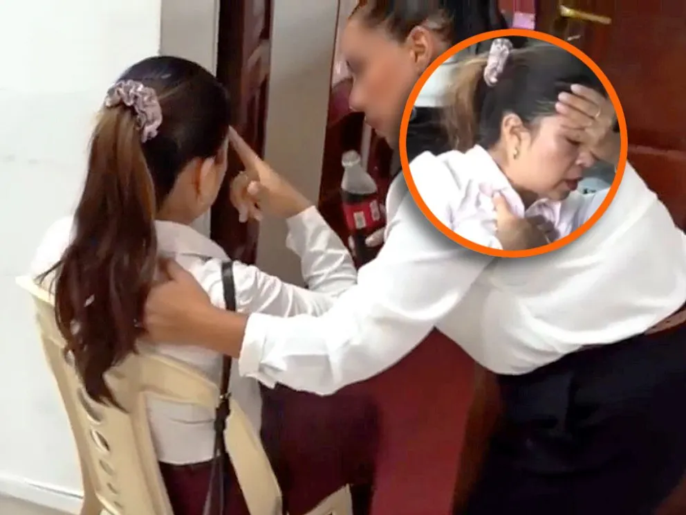 La diputada Diana Romero sentada en una silla. Foto: Captura de imagen de DTV