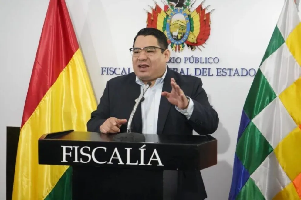 El fiscal general del Estado, Roger Mariaca. Foto: Fiscalía del Estado