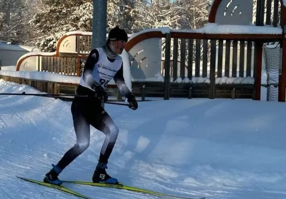 Grönlund durante uno de sus entrenamientos. Foto: FEBSA.
