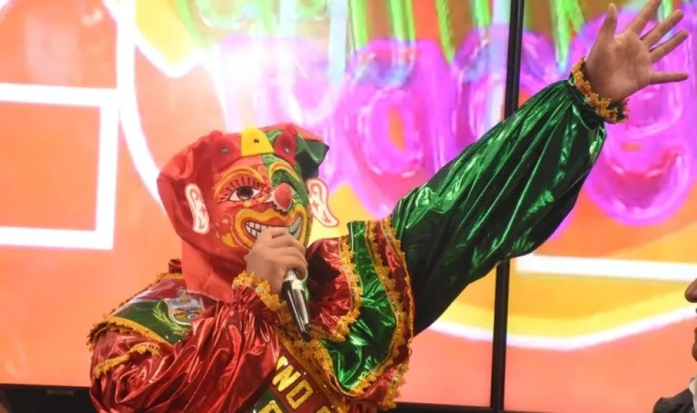 El personaje del "Pepino". Foto: AMUN