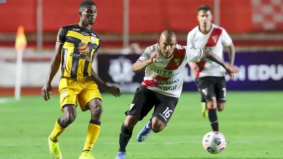 Del partido que Always Ready le ganó a Deportivo Táchira en 2021. Foto: EFE