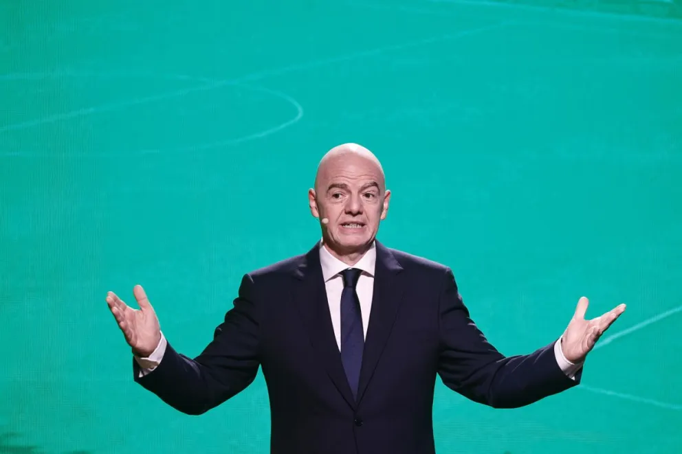 El presidente de la FIFA, Gianni Infantino. Foto: EFE.