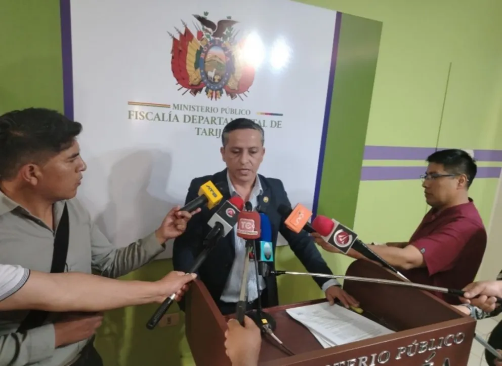 José Ernesto Mogro, fiscal departamental de Tarija. Foto El País 