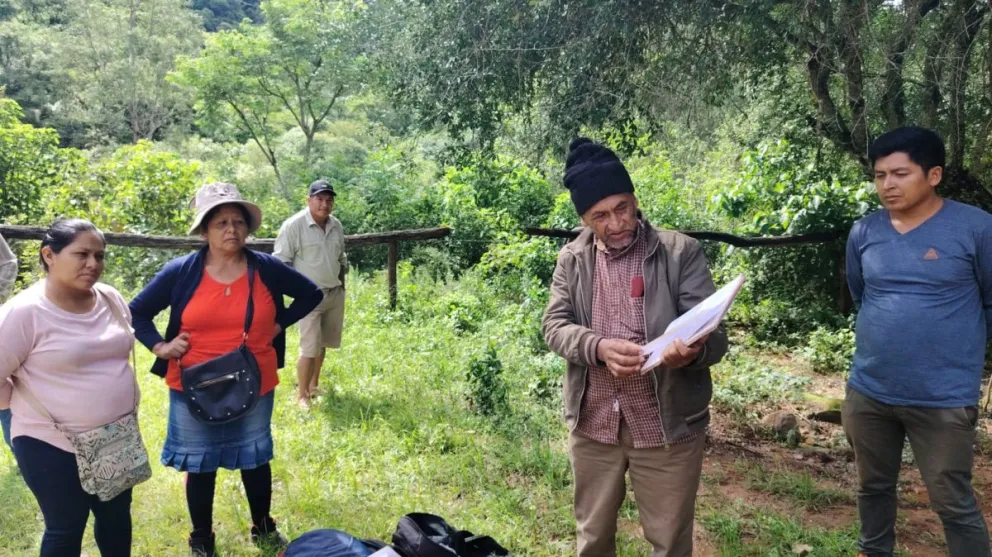 Locatarios de Tariquía. Foto: Defensoría del Pueblo