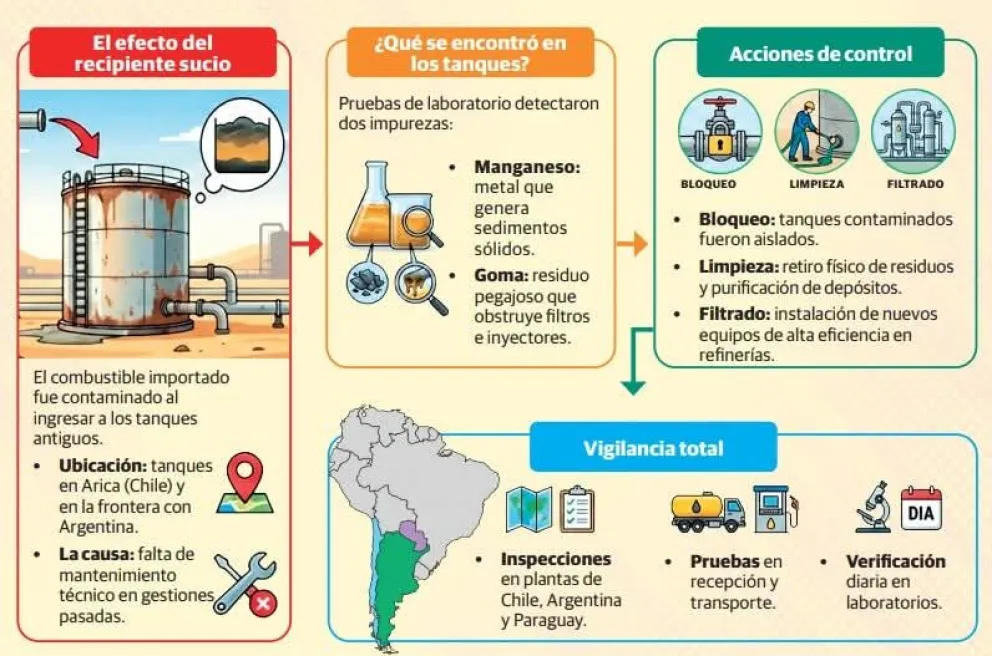 Infografía compartida por el Ejecutivo. 