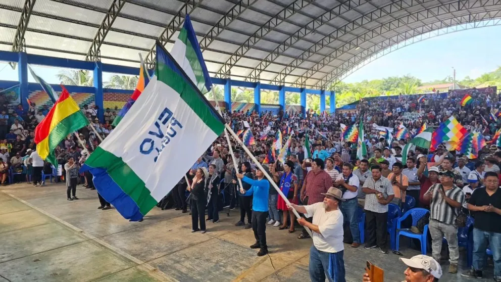 La organización Evo Pueblo no es parte de las elecciones subnacionales, pero irá con la A-UPP a los comicios. Foto: RKC