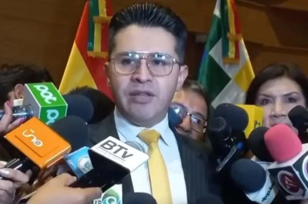 El diputado del PDC, Manolo Rojas, presidente de la Comisión de Justicia Plural. Foto: ABI