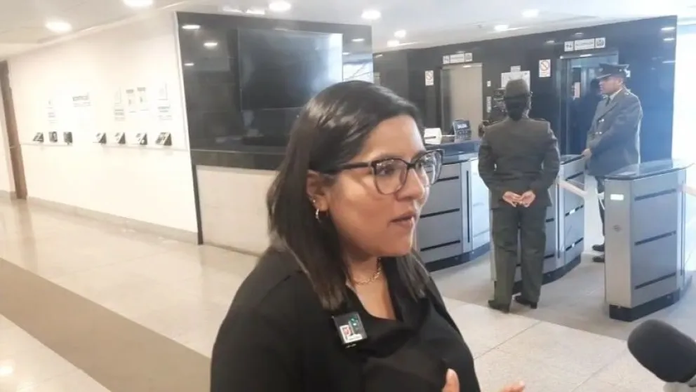 La diputada de la alianza Libre, Lissa Claros. Foto: Captura de video