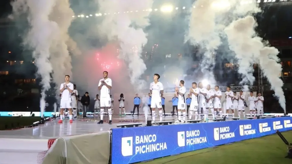 La presentación de los ecuatorianos en la temporada 2025. Foto: Ecuavisa