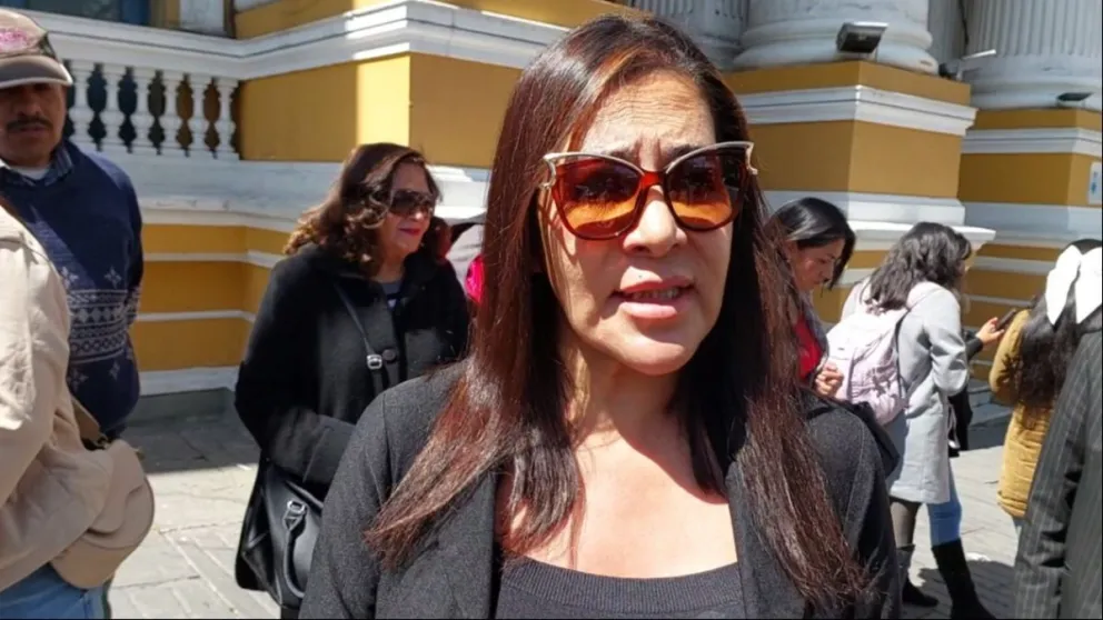 La diputada del PDC, Sandra Rivero. Foto: ANF