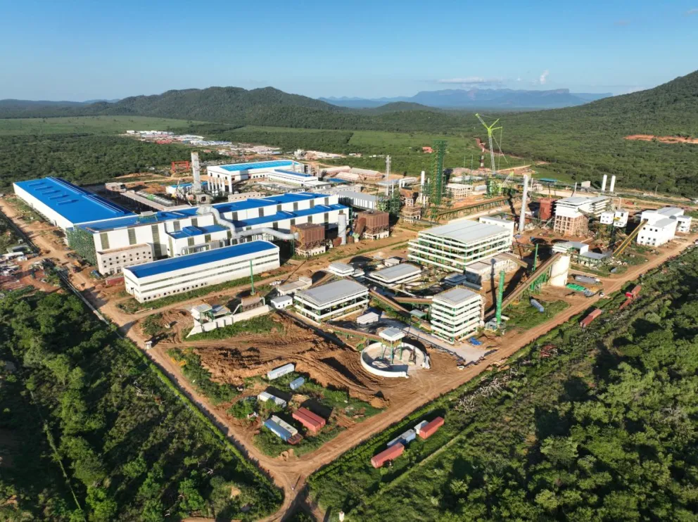 Empresa Siderúrgica Mutún. Foto ABI 