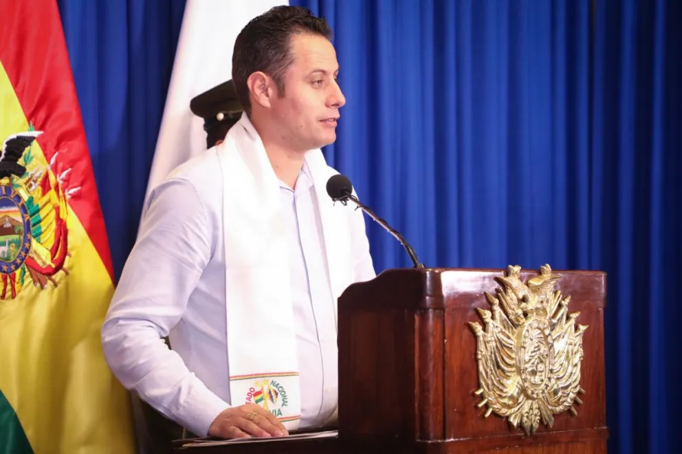 El vicepresidente Edmand Lara. Foto archivo: Vicepresidencia