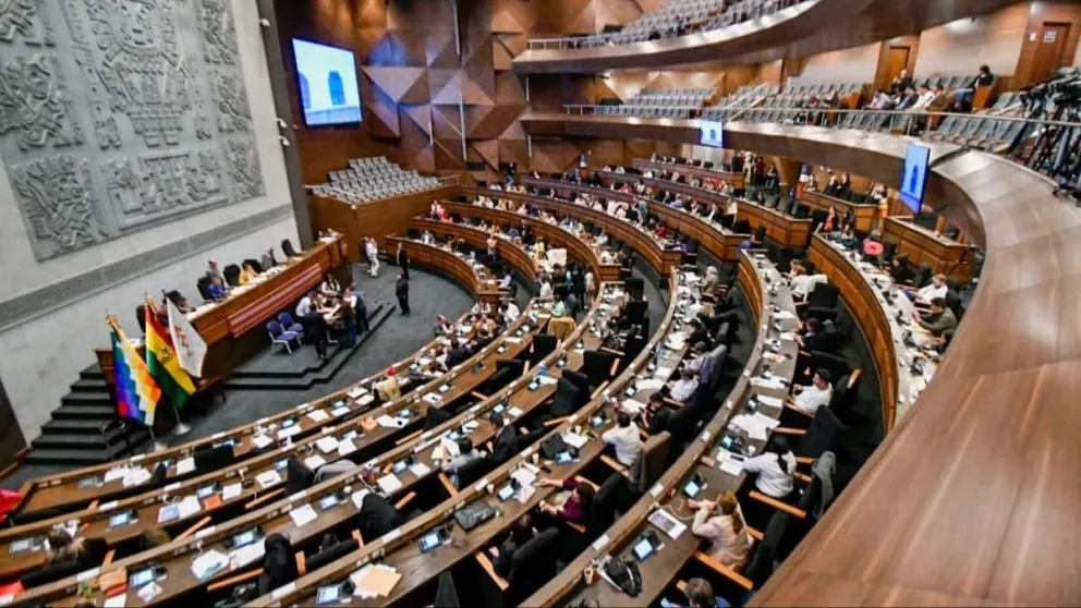 La Asamblea Legislativa Plurinacional (ALP). Foto: Cámara de Diputados